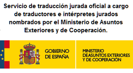 Le enviamos la traducción jurada de italiano a su domicilio en Jerez de los Caballeros